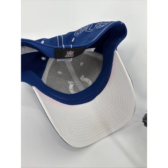 Indianapolis Colts Reebok NFL Hat Cap Blue Fitted AFC - Picture 5 of 5